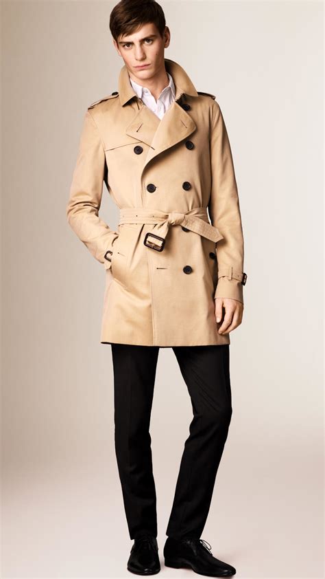 burberry kensington mid-length trench coat red|burberry trench coat size guide.